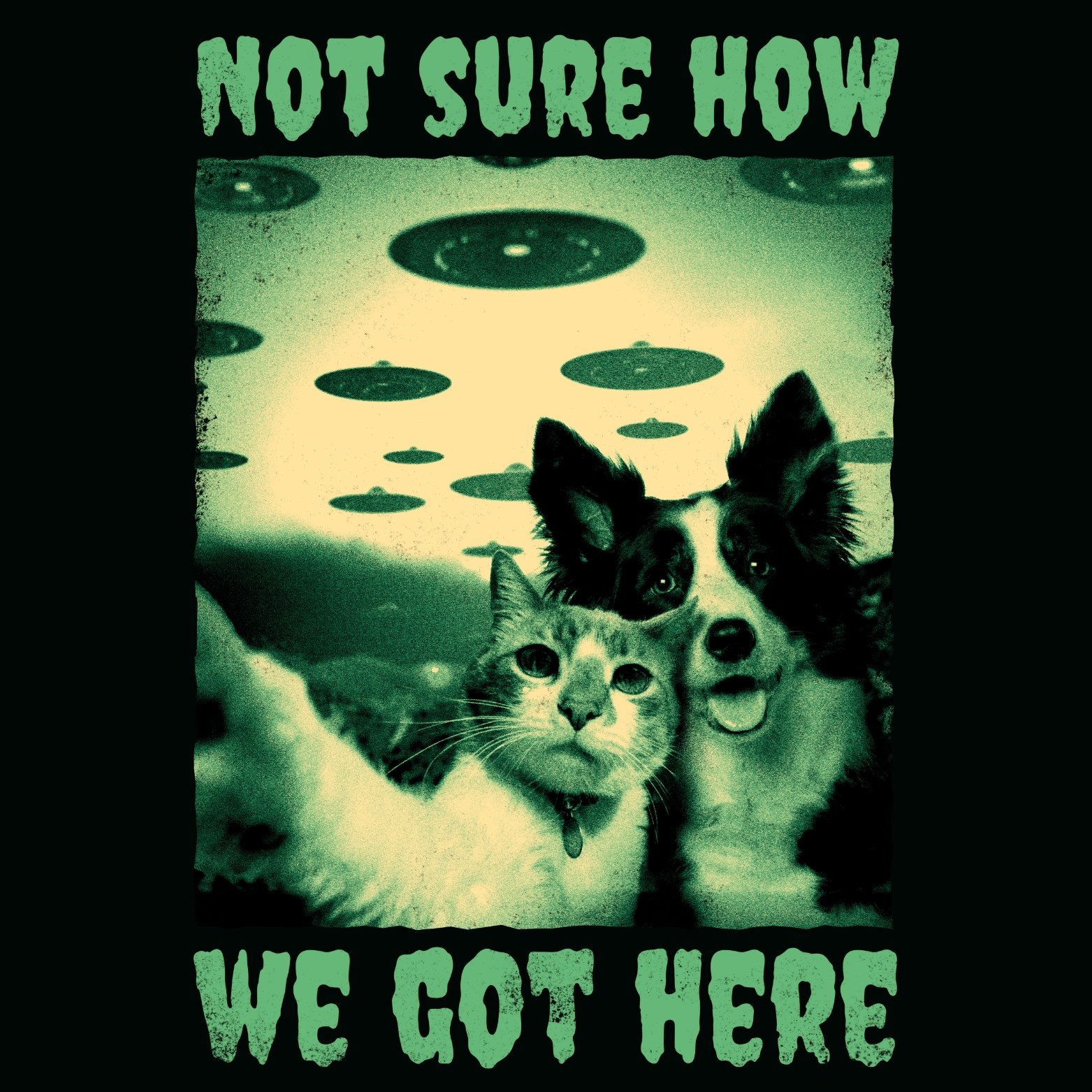 Creepy, Animal, Cat lover, Funny, Kawaii, Quote, Alien