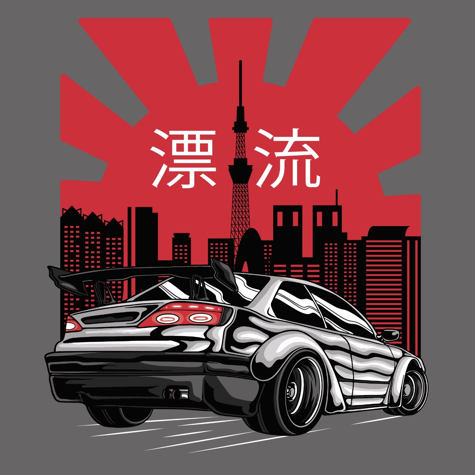 Car lover, Anime, Cyber Punk